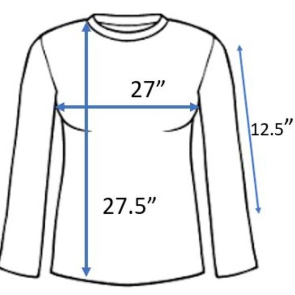 Old Navy Denim-Colored XXL Soft Top - Picture 6 of 6